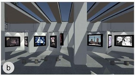 A personal virtual museum displaying photographs in MemoryVR.
